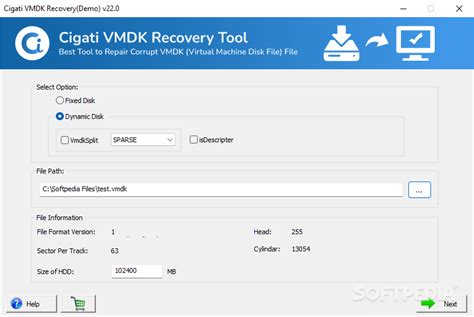SysInfoTools VMDK Recovery 22.0